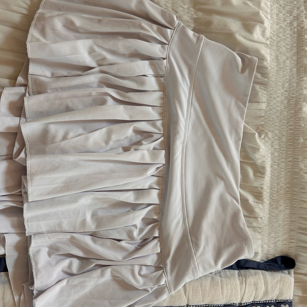 White Tennis Skirt